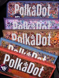 polkadot chocolate bar