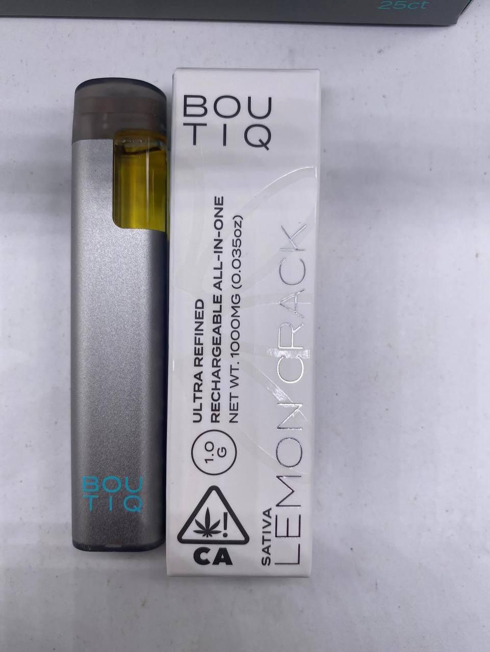 BOUTIQ LIVE RESIN DISPOSABLES 1G