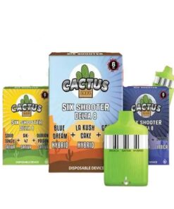 Alternative view of Cactus Labs Six Shooter Delta 8