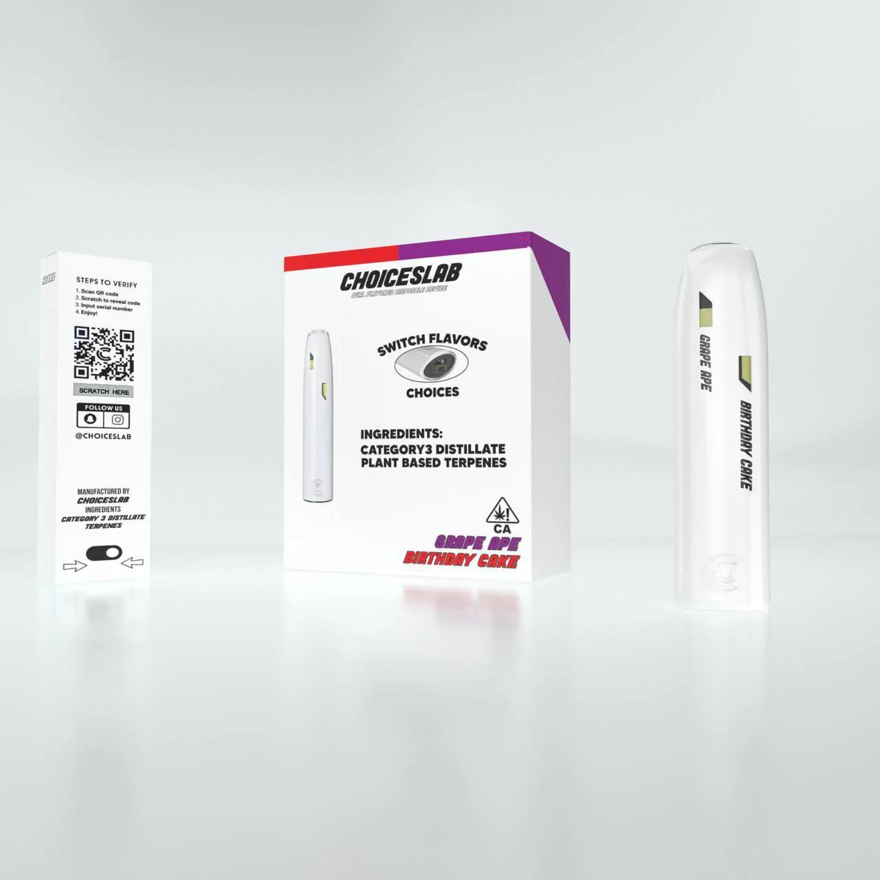 Choices Lab Disposable 1G Dual Flavor - Image 2