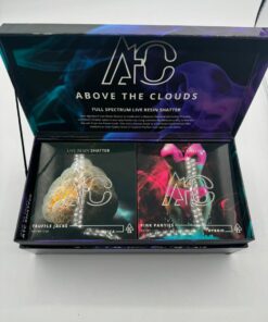 Alternative view of ABOVE THE CLOUDS SHATTER 1oz (28g) Live Resin Shatter