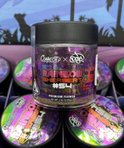 Alternative view of CONNECTED x DOJA FLOWER 3.5G Rainbow Sherbert Premium Flower