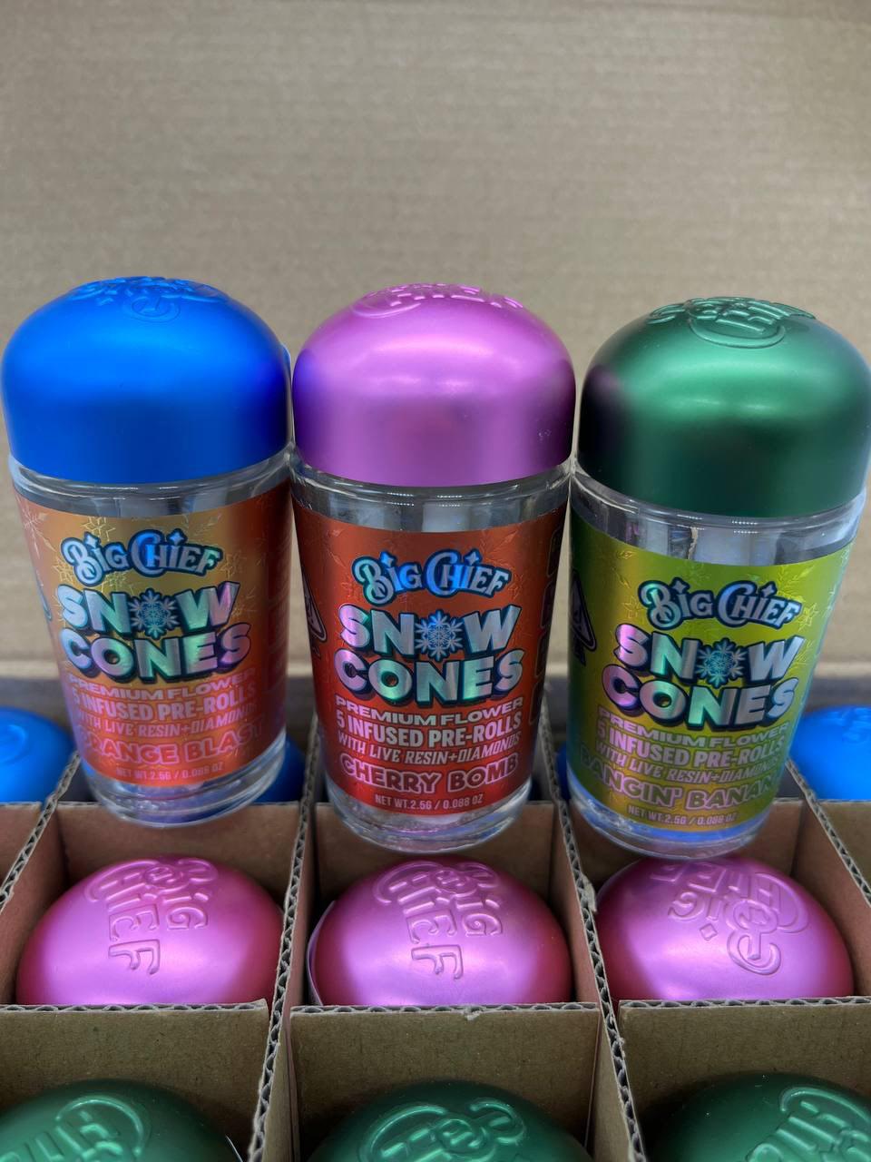 BIG CHIEF SNOW CONES Premium Flower 5 Infused Pre-Rolls - Image 3