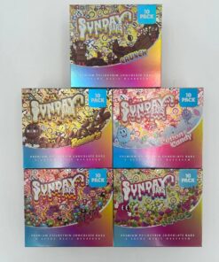 Alternative view of SUNDAY BARS	5G Premium Psilocybin Chocolate Bars