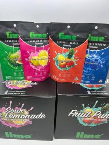 Lime Cannabis Infused Gummies