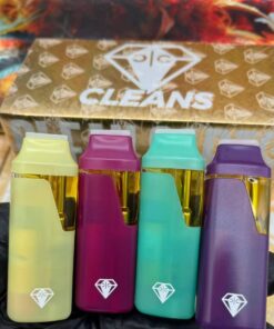 GOLD EDITION CLEAN CARTS 2G DISPOSABLE Brand New From The Cleans Casino