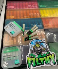 Alternative view of BOUTIQ INFUSED MINIS PRE ROLLS | Live Diamonds x Indoor Flower | 5 x 0.5g |