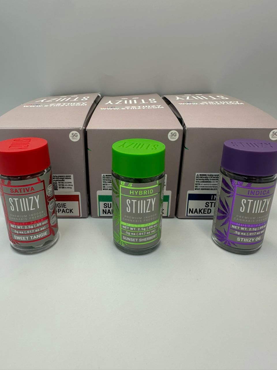 STIIIZY PRE ROLLS 2.5G Premium Indoor Flower - Image 2