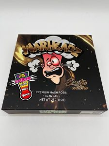 Warheadz premium hash rosin