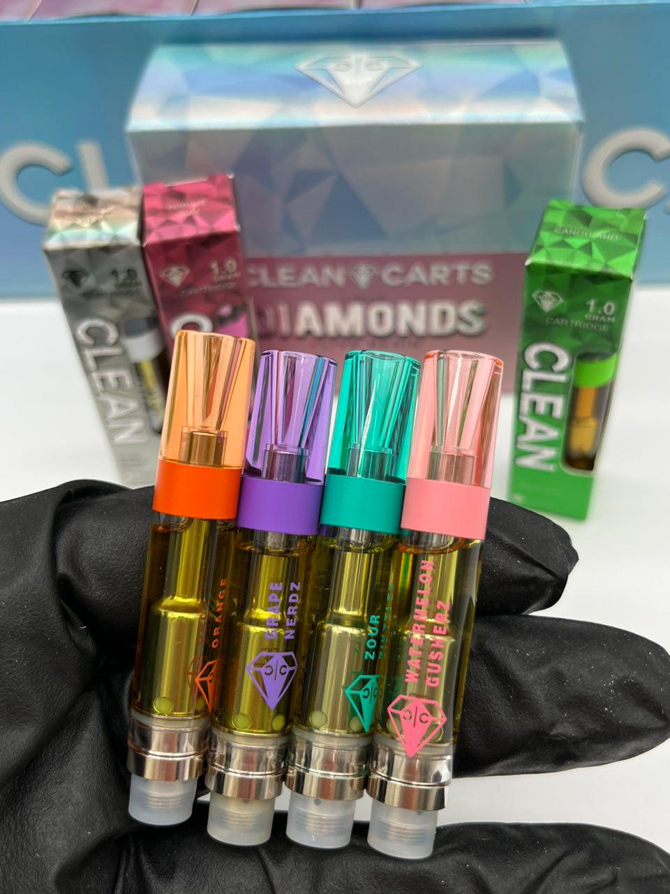 CLEAN CARTS 1G CARTRIDGE New Cake Vs Candy Edition