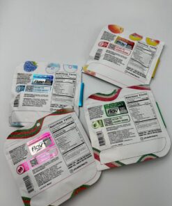 Alternative view of FLAV CANNABIS INFUSED GUMMIES—1000MG